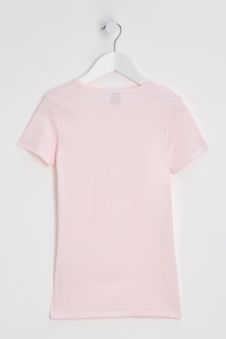 2 t-shirts - Blanc et rose