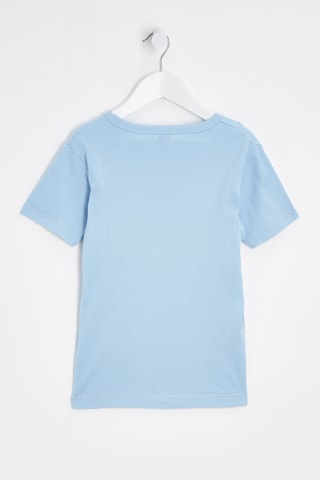 2 t-shirts - Ciel et blanc