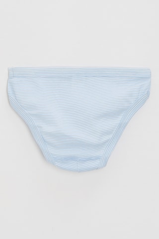 3 culottes - Ciel et blanc