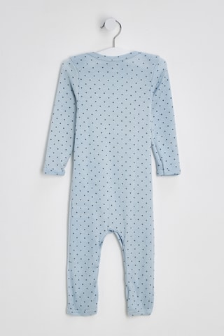 Grenouillère en laine - Bleu clair