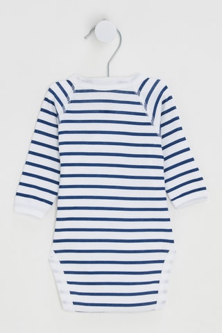 Body - Blanc et bleu marine