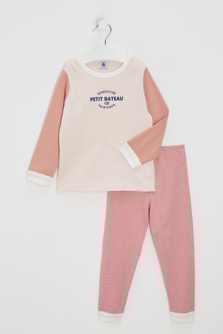 T-shirt et pantalon - Rouge et blanc