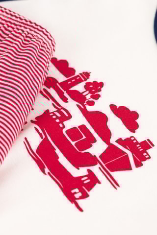 Pyjama - Blanc et rouge