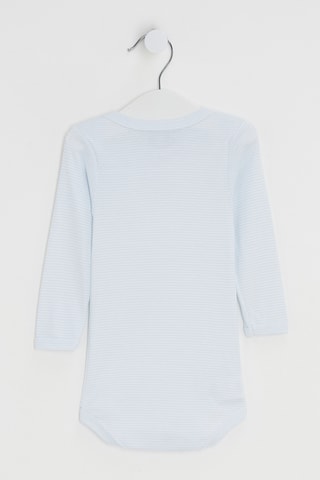 2 bodys - Bleu clair et blanc