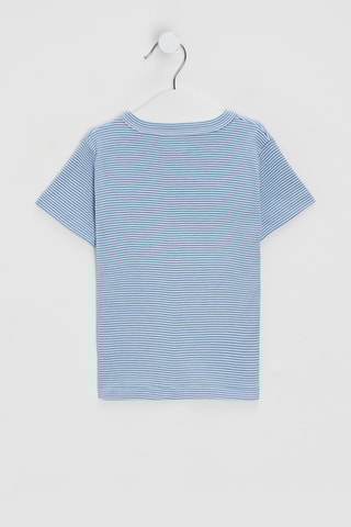 2 t-shirts - Bleu marine et blanc