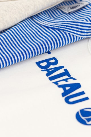 3 débardeurs - Blanc et beige chiné