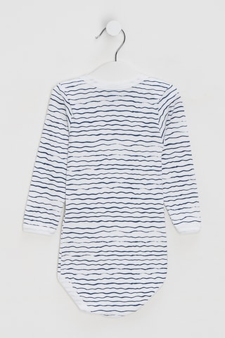 3 bodys - Blanc et bleu marine