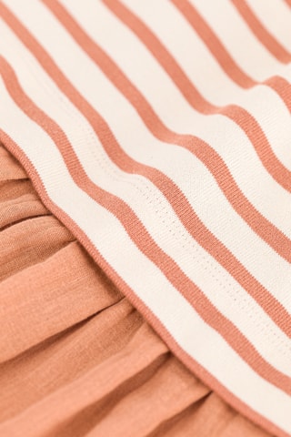 Robe trompe-l’œil - Orange