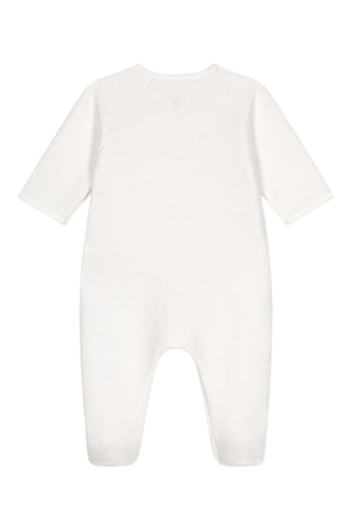 Dors-bien en velours - Blanc