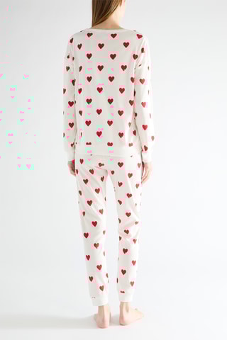 Pyjama - Blanc et rouge