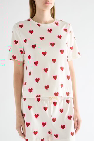 Pyjama - Blanc et rouge