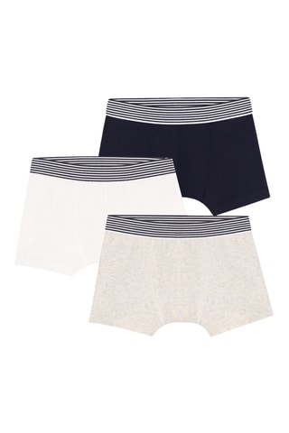 3 boxers - Blanc et noir