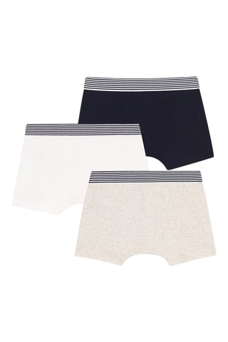 3 boxers - Blanc et noir