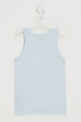 2 débardeurs - Ciel et blanc