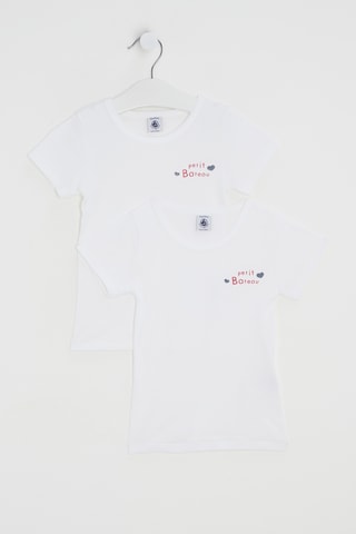 2 t-shirts - Blanc