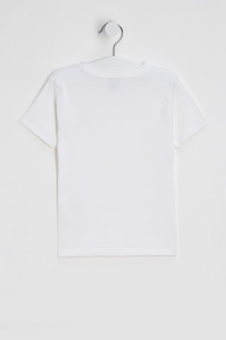 T-shirt - Blanc et bleu marine