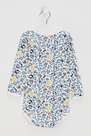 Body - Blanc et bleu cobalt