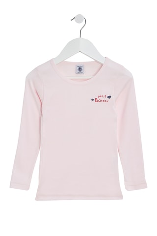 T-shirt - Rose poudré et rouge