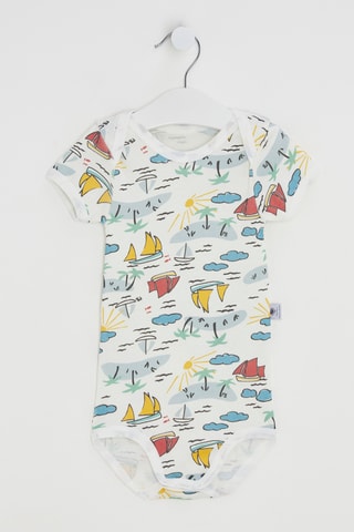 Body - Blanc et bleu clair