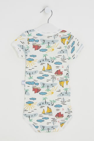 Body - Blanc et bleu clair