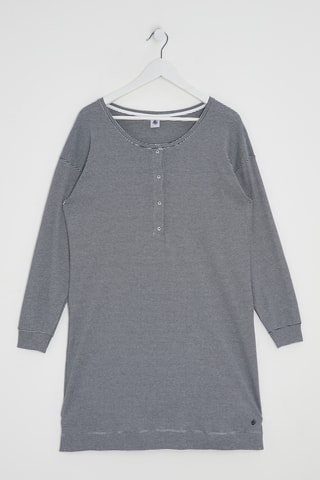 Robe pull en laine - Bleu marine