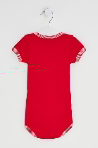 3 bodys - Blanc et rouge