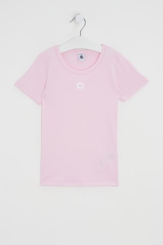 T-shirt - Rose et blanc