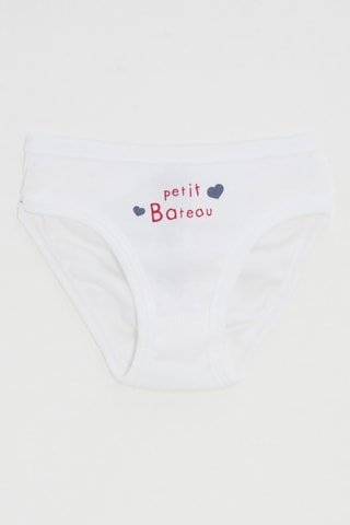 Culotte - Blanc et rouge