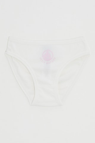 Culotte - Blanc et rose