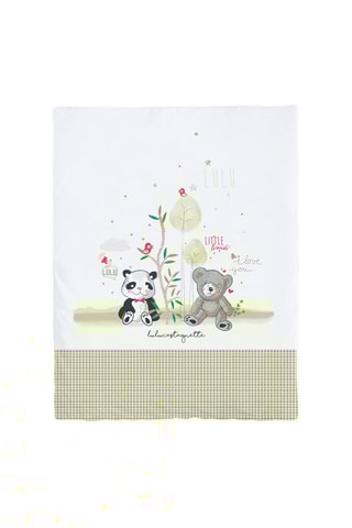 Lit de cododo en bois et linge de lit Kimbo et Lulu - Jusqu'à 8 mois