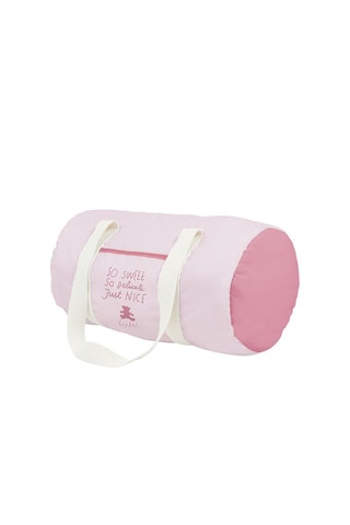 Sac tube Sweet et Nice - Rose et blanc