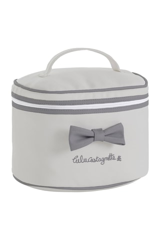 Trousse de toilette Walk Lazo Lulu - Blanc et gris