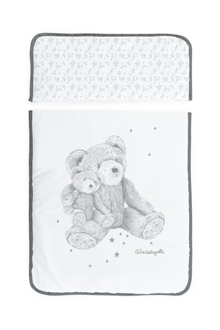 Berceau en bois, ciel de lit et linge de lit Carina Lulu - Jusqu'à 8 mois