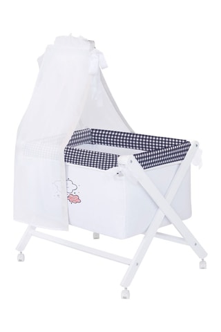 Ensemble berceau Nuage d'été -  Bleu et blanc  -  Jusqu'à 10 mois