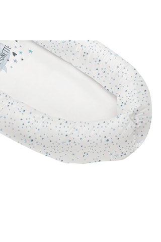 Réducteur de lit Rêvant des étoiles - Bleu et blanc - Jusqu'à 8 mois