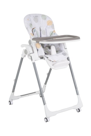 Chaise haute à roulettes - Dès 6 mois - Jusqu’à 15 kg