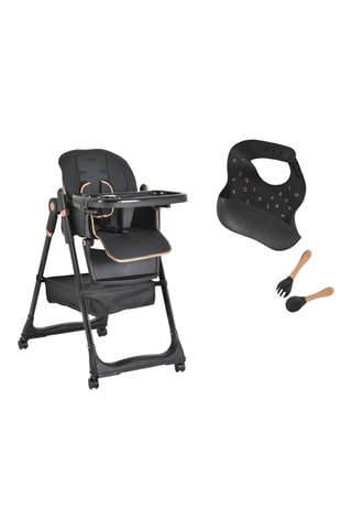 Chaise haute évolutive à roulettes - Dès 6 mois - Jusqu’à 15 kg