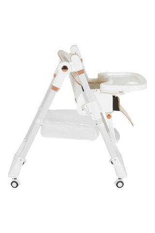 Chaise haute évolutive à roulettes - Dès 6 mois - Jusqu’à 15 kg