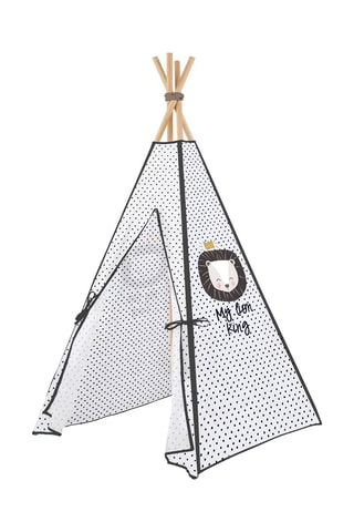 Tipi My Lion King - 
Blanc et noir - 170 x 86 cm