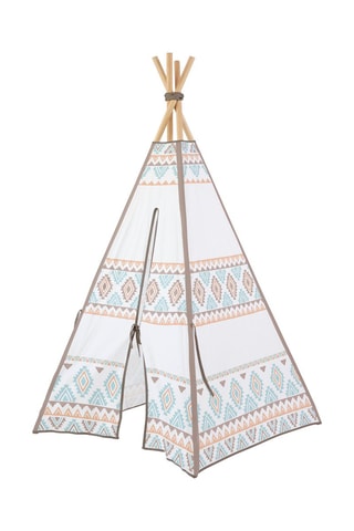 Tipi Navajo - Blanc - 170 x 86 cm