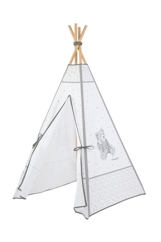 Tipi d'intérieur Carina Lulu - Blanc et gris