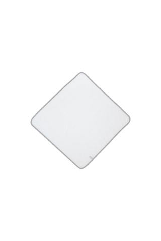 Sortie de bain et gant de toilette Poétik lulu - Rose et gris - 75 x 75 cm