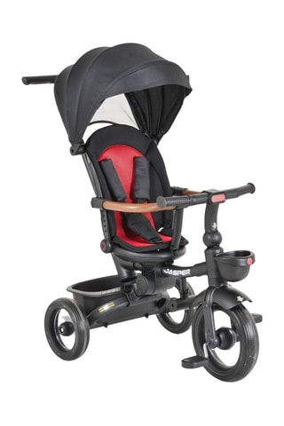 Tricycle - Noir - Dès 10 mois - Jusqu'à 25 kg