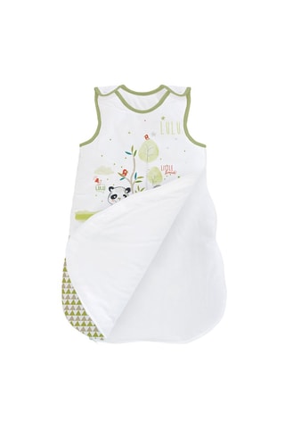 Gigoteuse Kimbo et Lulu - Blanc et vert - 90 cm