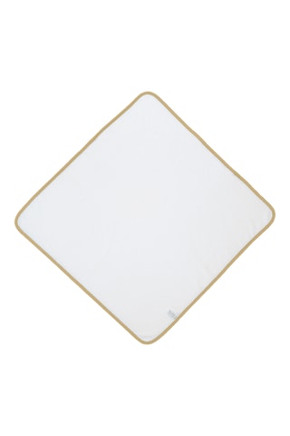 Sortie de bain Party Lulu - Ocre - 100 x 100 cm