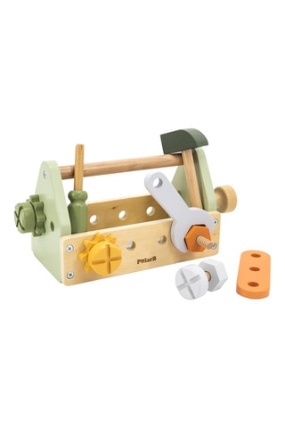 Cassetta degli attrezzi in legno - Da 3 anni