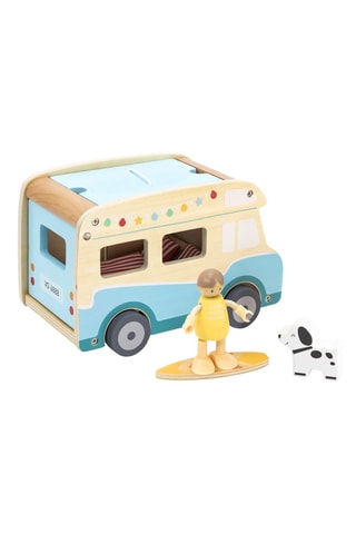 Cofanetto camper in legno - Da 3 anni