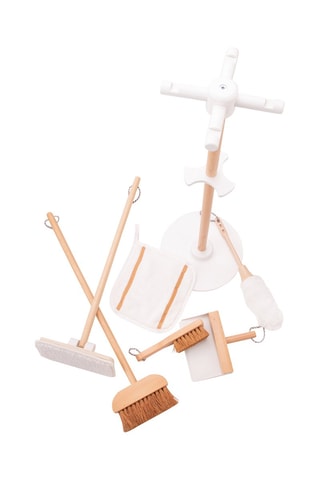 Set pulizia in legno - Da 3 anni