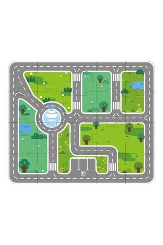 City Building Blocks in legno - 100 pezzi - Da 2 anni