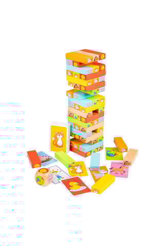 Torre di blocchi in legno - Da 3 anni